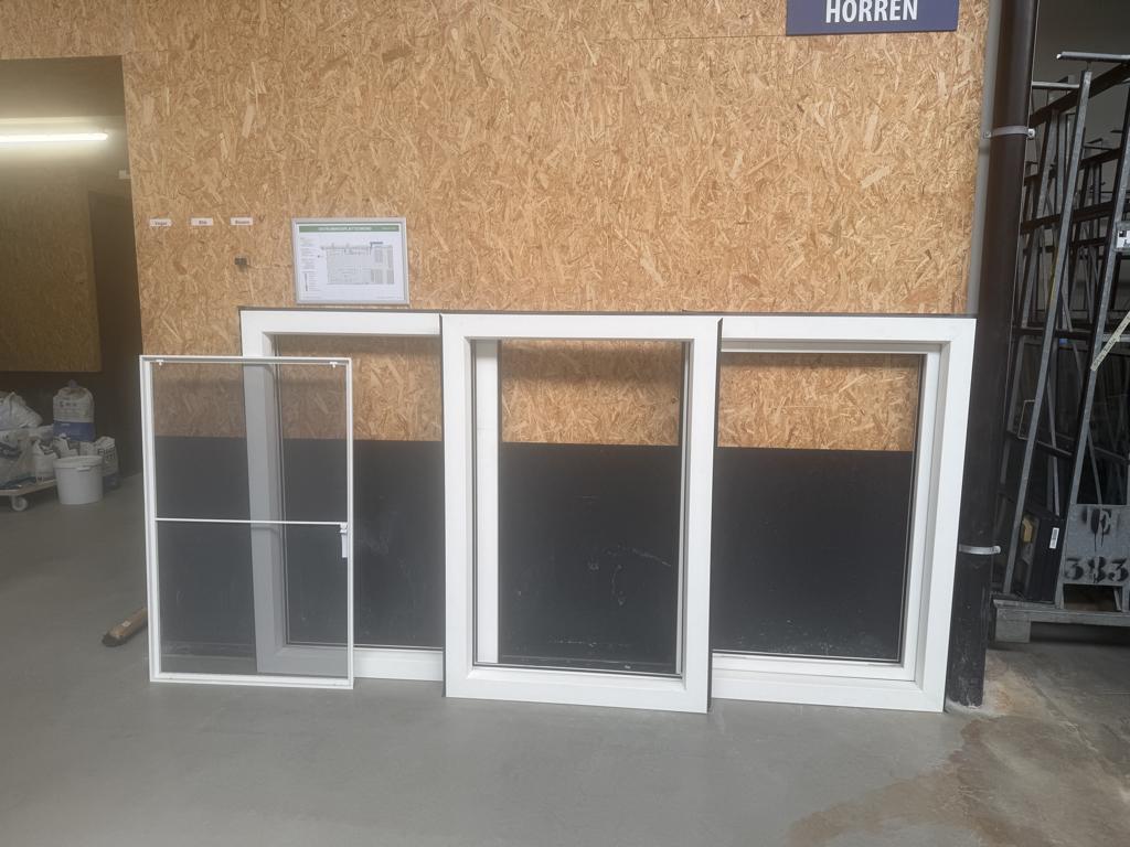 Nieuwe Belisol Kunststof kozijnen - verkeerd ingemeten, Ophalen, Gevelraam of Ruit, 80 tot 120 cm, 120 tot 160 cm