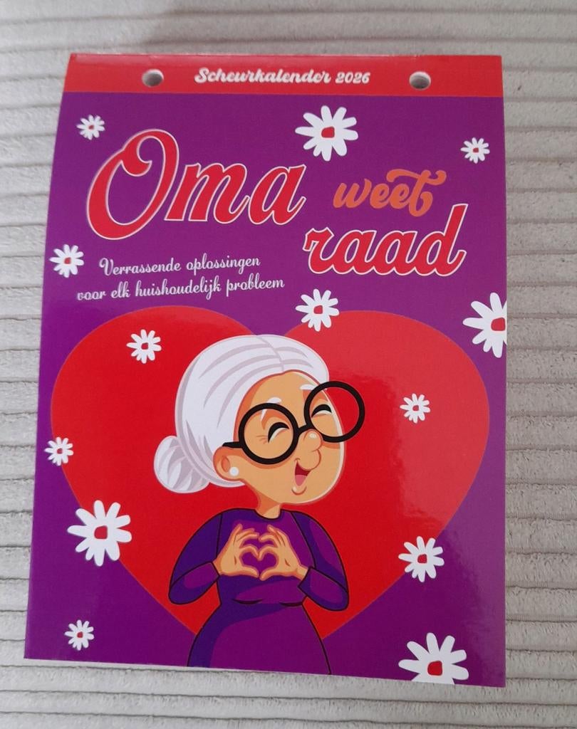Oma weet Raad Scheurkalender 2026, Diversen, Kalenders, Ophalen of Verzenden, Dagkalender, Nieuw