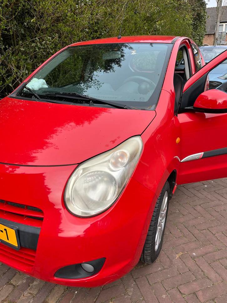 Suzuki Alto 1.0 2012 Rood, Auto's, Suzuki, Particulier, Alto, Airconditioning, Benzine, B, Hatchback, Handgeschakeld, Origineel Nederlands
