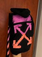 OFF-WHITE sweater met capuchon m origineel zgan, Maat 38/40 (M), Off-White, G, Zwart