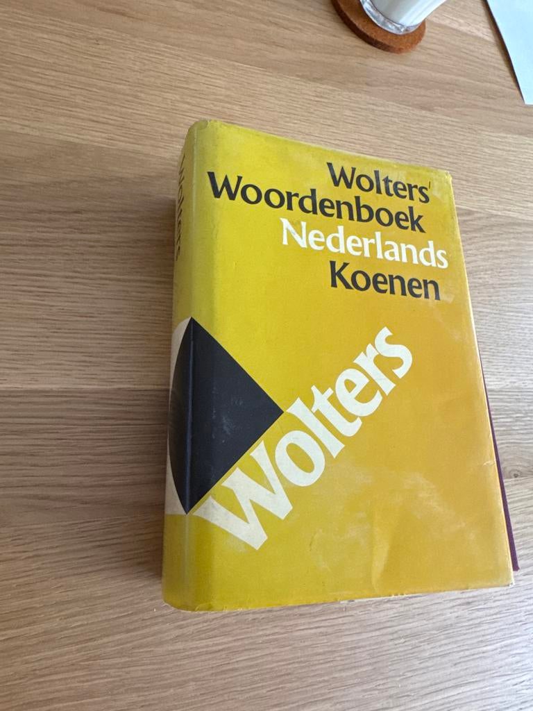 Wolters Woordenboek Nederlands Koenen, Boeken, Woordenboeken, Ophalen of Verzenden, Gelezen, Koenen of Wolters, Nederlands
