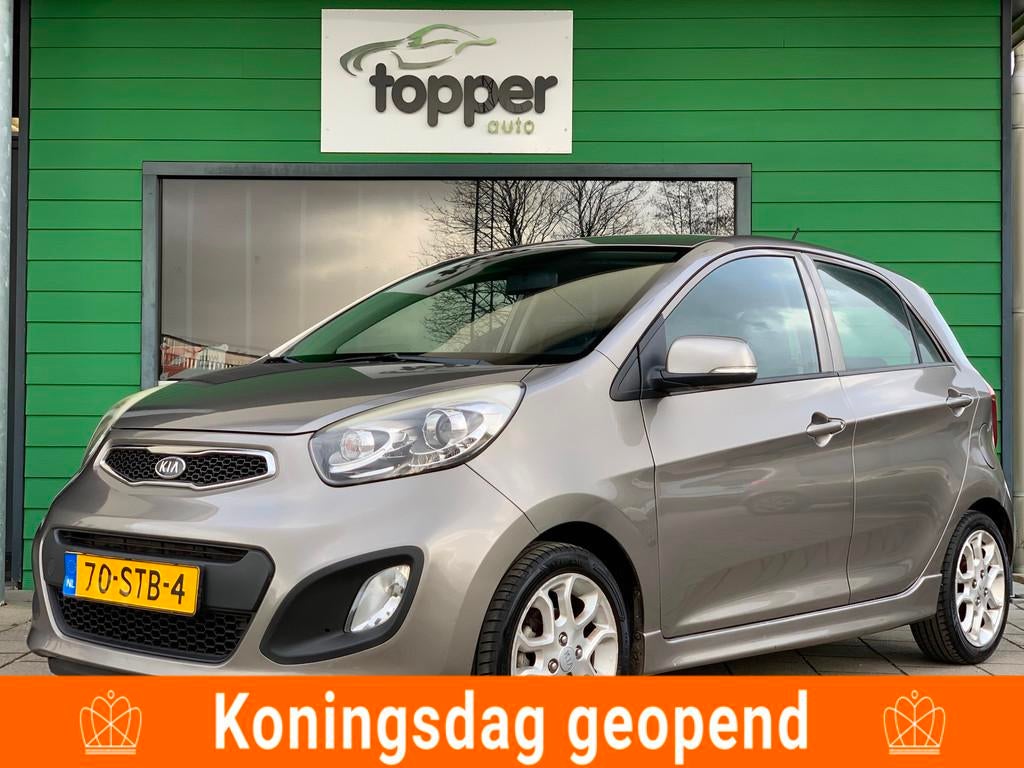 Kia Picanto 1.0 CVVT Comfort Pack|LED|Airco|Nieuwe APK|, Auto's, Kia, Voorwielaandrijving, Euro 5, Gebruikt, 400 kg