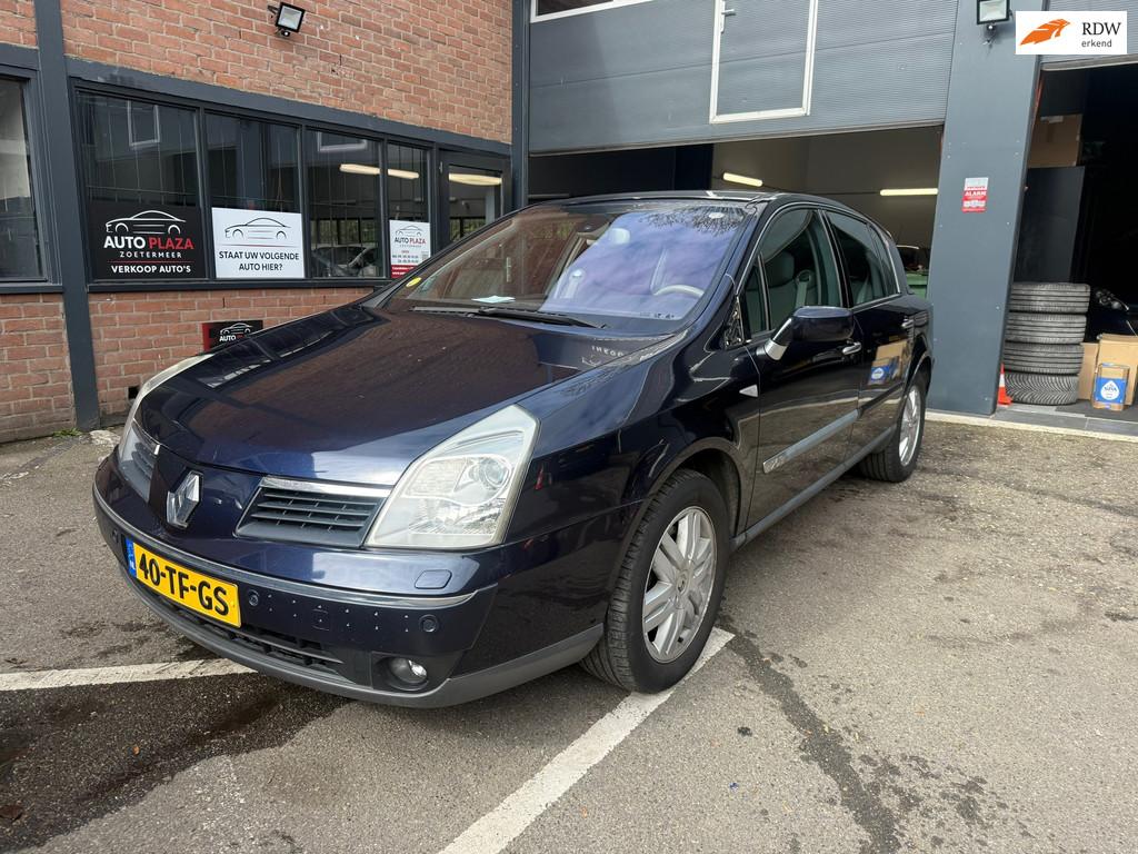 Renault Vel Satis 2.0 16V Exception, Auto's, 1998 cc, Stof, Gebruikt, 4 cilinders