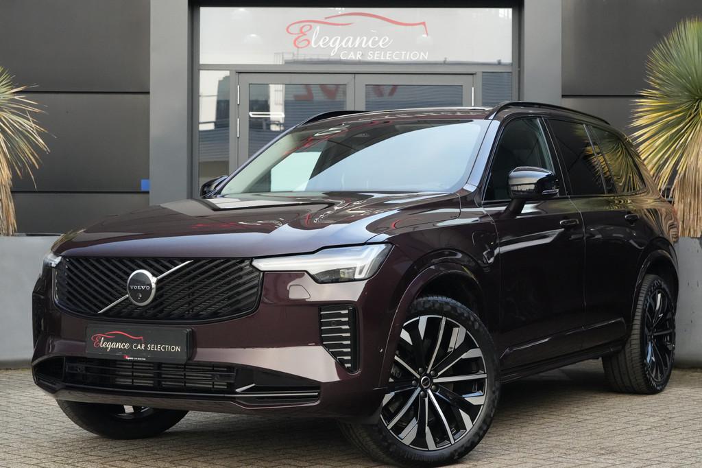 Volvo XC90 2.0 T8 FACELIFT Plug-in hybrid AWD Plus Dark 455p, Gebruikt, Zwart, 4 cilinders, 1969 cc