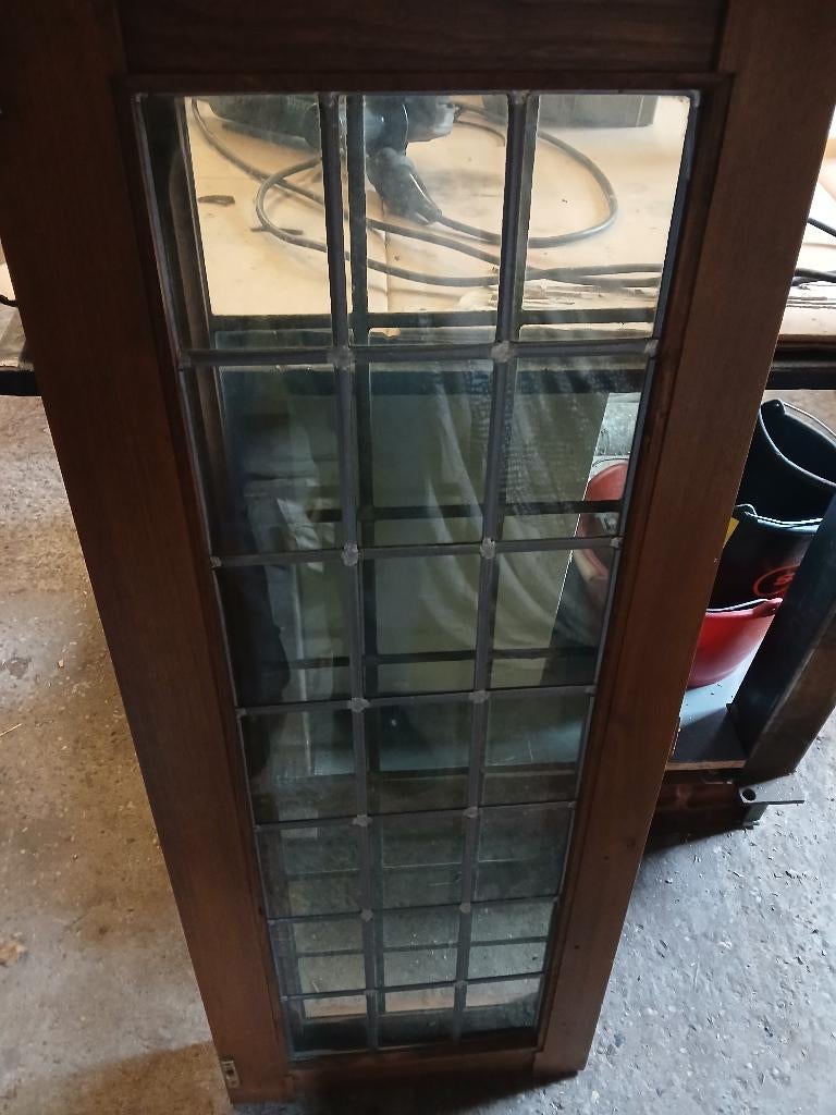 Glas in Lood deuren, Ophalen, Gebruikt, Minder dan 80 cm, Glas in lood