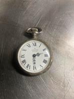 Antieke W ancre antichoc zakhorloge 30 mm, Ophalen, Staal, Overige merken