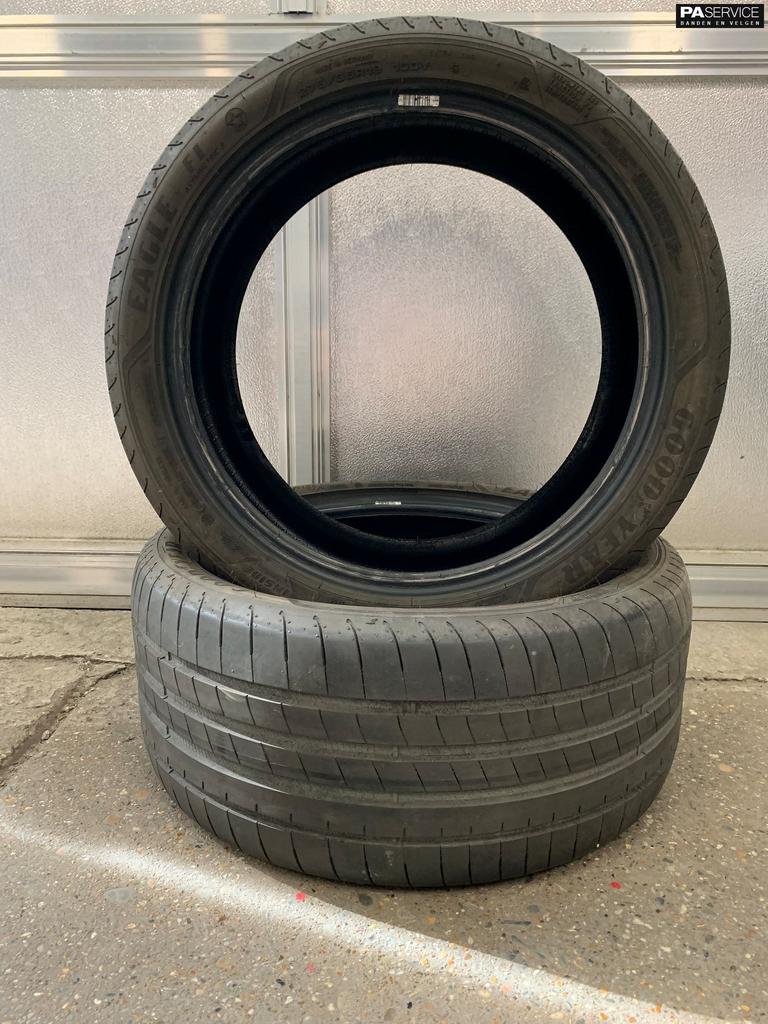 2x Goodyear 275 35 19 Zomerbanden met 6 mm, Gebruikt, Velg(en), -, -