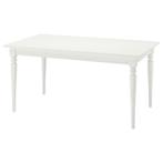 Ikea Rosentorp eettafel wit, Huis en Inrichting, Tafels | Eettafels, Ophalen, Gebruikt, Rechthoekig, 50 tot 100 cm