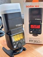 Godox TT350F TTL flitser voor Fujifilm | tt 350 F, Ophalen of Verzenden, Zo goed als nieuw, Overige merken, Kantelbaar