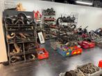 Grote voorraad gebruikte oldtime motoronderdelen, Sportuitlaat, Motorrijbewijs A, Meer dan 35 kW, Enduro
