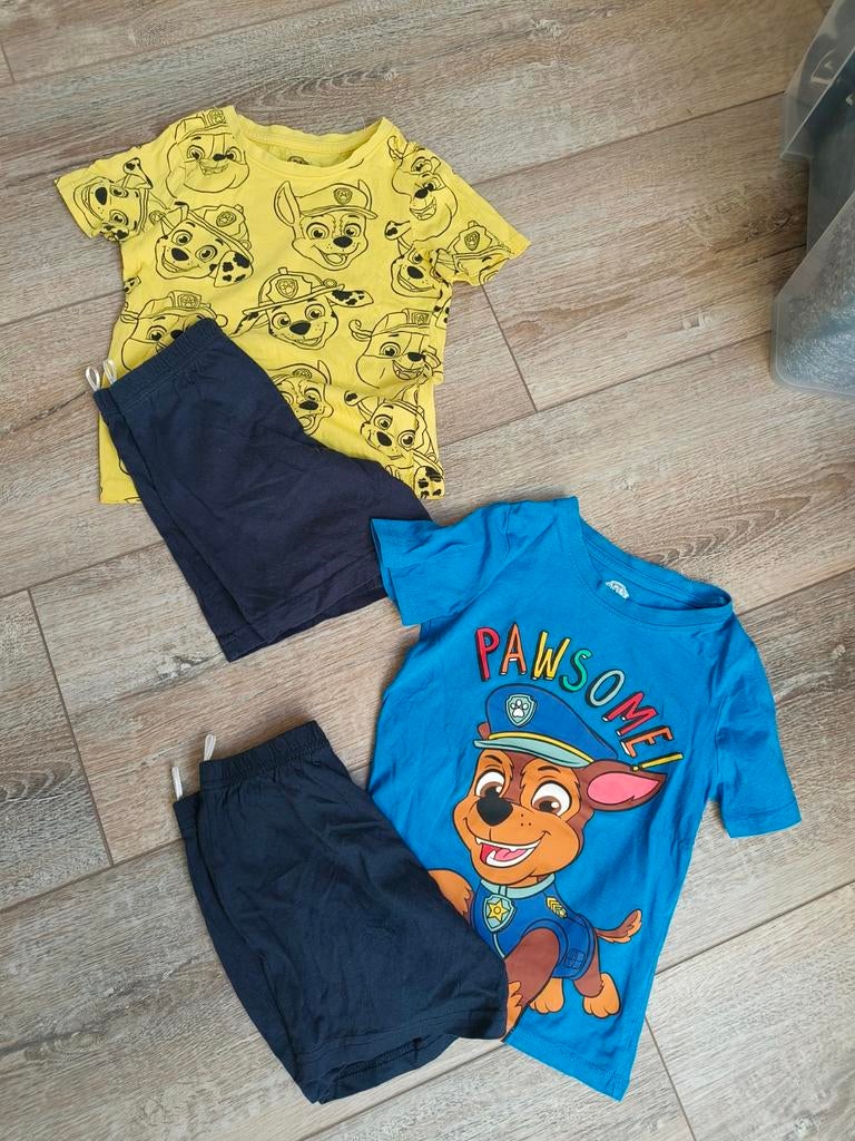 Paw Patrol setje t-shirts en korte broeken maat 104 nieuw, Kinderen en Baby's, Kinderkleding | Maat 104, Gebruikt, C&A, Ophalen of Verzenden