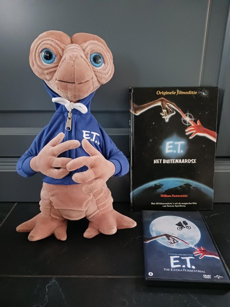E.T., Ophalen of Verzenden, Zo goed als nieuw, Actiefiguur of Pop