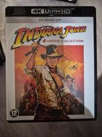 Indiana Jones 4-Movie Collection 4K Ultra HD Blu-ray, Ophalen of Verzenden, Zo goed als nieuw, Avontuur, Boxset