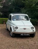 Fiat 500 Nuova 1960 Wit, Auto's, Achterwielaandrijving, Zwart, 594 cc, 13 pk