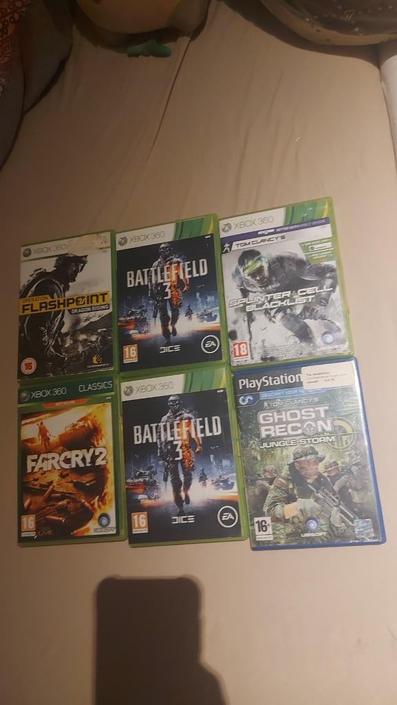 Xbox 360 games: Flashpoint, Battlefield 3, Far Cry 2, Spelcomputers en Games, Ophalen of Verzenden
