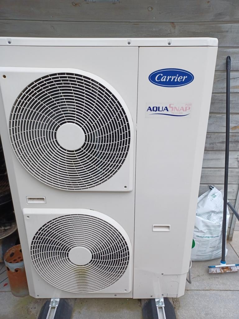 Carrier AquaSnap Full Electric Warmtepomp Installatie, Gebruikt, Overige typen, Ophalen of Verzenden, 60 tot 150 cm