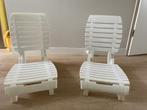 klapstoeltjes, Huis en Inrichting, Ophalen, Kunststof, Gebruikt, Twee