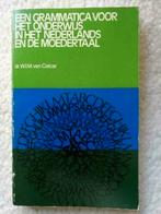 Van Calcar - Een grammatica voor onderwijs i/h Nederlands, Ophalen of Verzenden, Gelezen, Dr. W.I.M. van Calcar, Nederlands