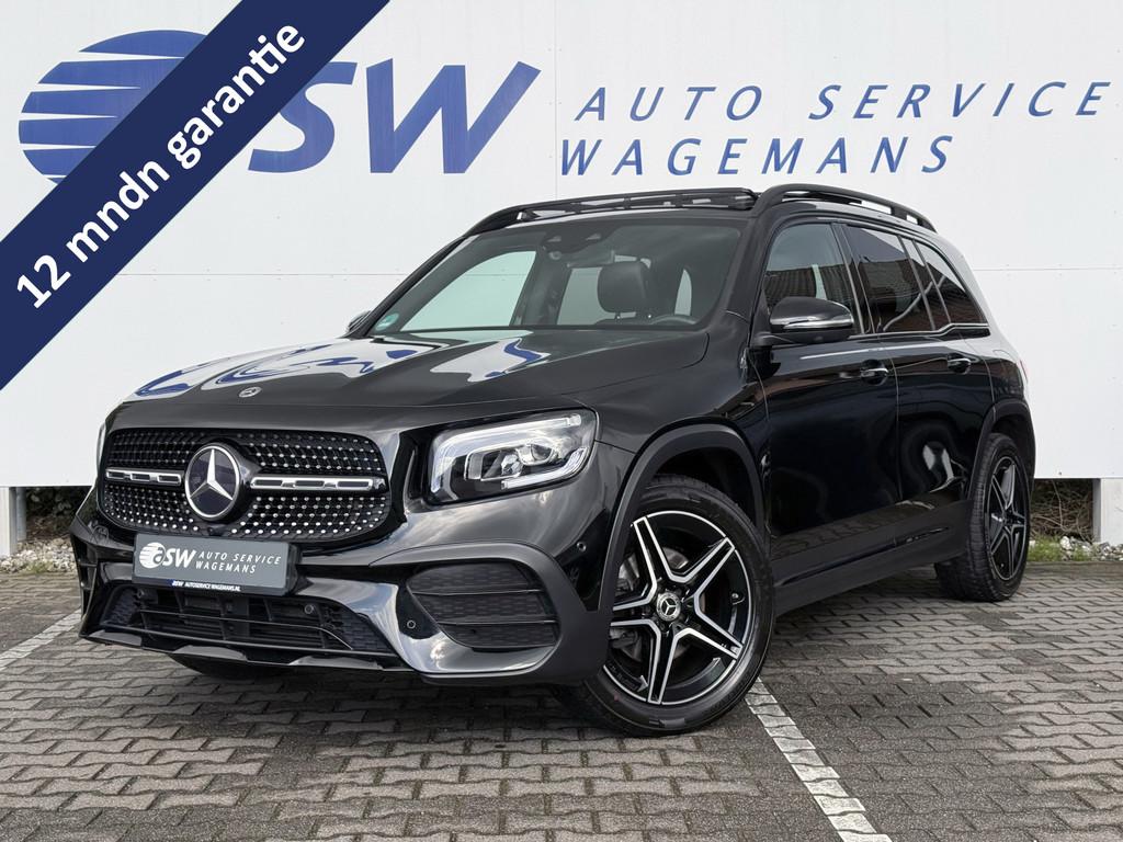Mercedes-Benz GLB 200 Business Solution AMG | Pano | Ambient, Auto's, Mercedes-Benz, 4 cilinders, Met garantie (alle), Zwart, 14 km/l