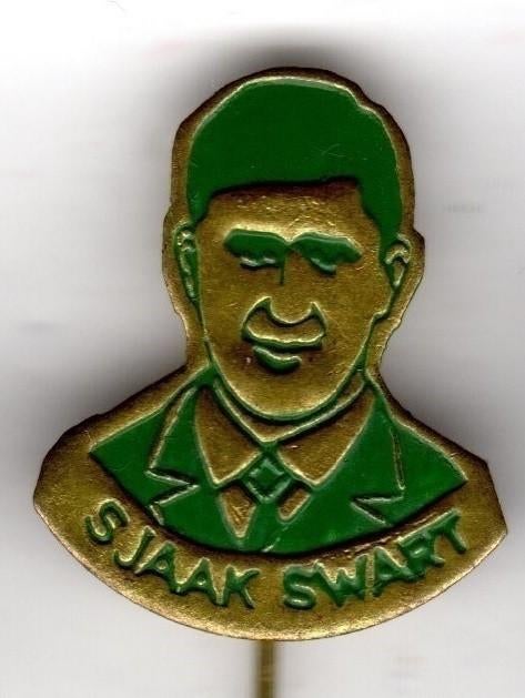 Speldje SJAAK SWART AJAX AMSTERDAM GROEN (A5), Verzamelen, Speldjes, Pins en Buttons, Ophalen of Verzenden, Gebruikt, Overige onderwerpen