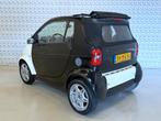 Smart Cabrio Cabrio & passion Leer Stoelverwarming Aircondit, Auto's, Smart, Achterwielaandrijving, Gebruikt, 61 pk, Zwart