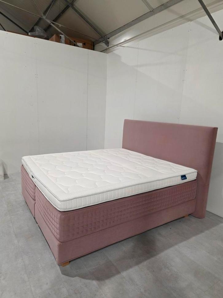 Boxspring Swiss Sense Royal Olympus + Aeromax Topper, Huis en Inrichting, Slaapkamer | Bedden, Ophalen of Verzenden