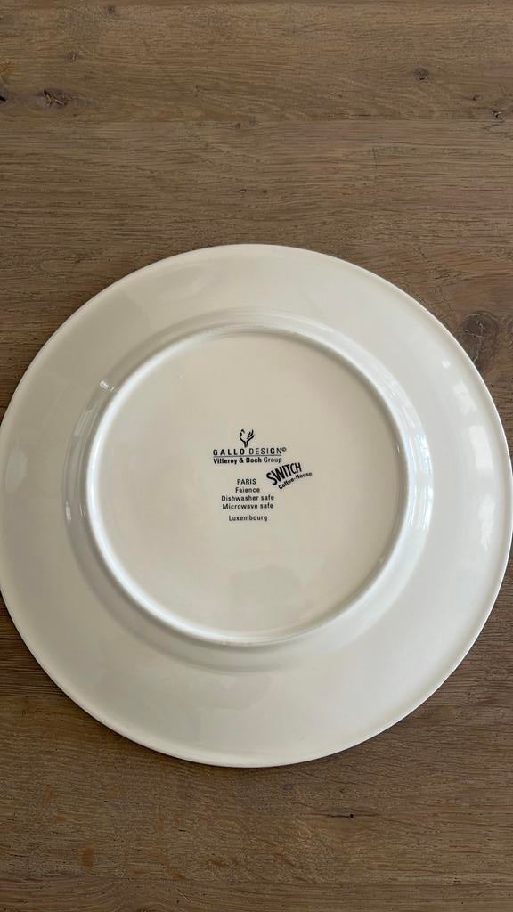 Villeroy & Boch borden Gallo design, Verzamelen, Ophalen of Verzenden, Gebruikt, Porselein, Bord of Schaal