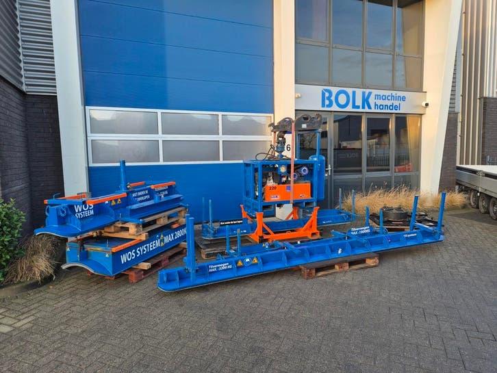 W.O.S. SYSTEEM Vacuum Set compl. HATS Moter BUSCH Vacuumpomp, Ophalen of Verzenden, WOS Systeem, Info@bolkmachinehandel.nl, Holland