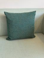 Groen/blauw kussen, Ophalen of Verzenden, Nieuw, Blauw, Vierkant