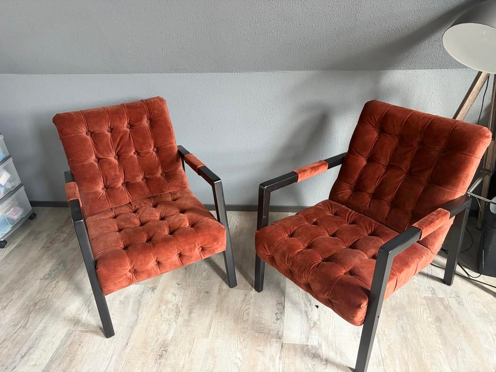 Twee mooie stoelen urban sofa, Huis en Inrichting, Stoelen, Ophalen, Gebruikt, Twee, Overige kleuren