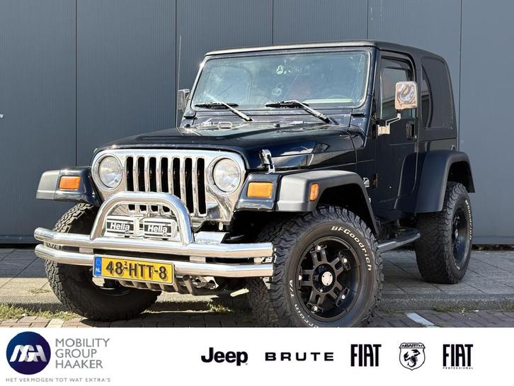 Jeep Wrangler TJ 4.0i 6-Cilinder | Hard & Softtop | Airco |, Auto's, Jeep, Bedrijf, Te koop, Wrangler, 4x4, ABS, Achteruitrijcamera