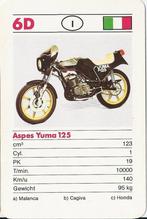 F94 motorkaartje 6d aspes yuma 125, Ophalen of Verzenden, Zo goed als nieuw, Motoren