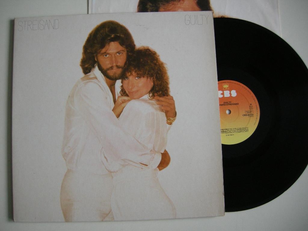 Barbara Streisand Guilty - LP vinyl zgan, Cd's en Dvd's, Vinyl | Pop, Ophalen, Zo goed als nieuw, 12 inch