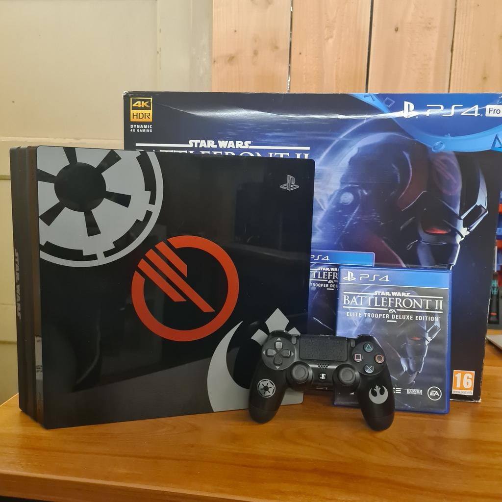 Playstation 4 star wars battlefront 2 edition, Shooter, Ophalen of Verzenden, Zo goed als nieuw, 3 spelers of meer