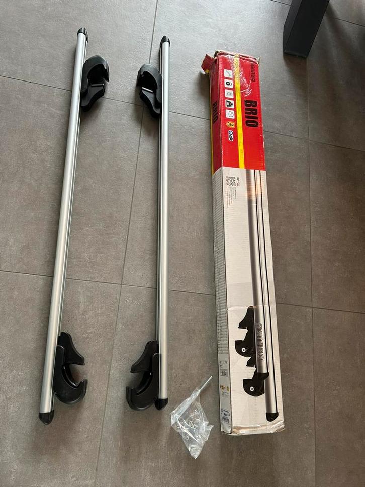 Menabo Brio aluminium dakdragers, Auto diversen, Dakdragers, Zo goed als nieuw, Ophalen