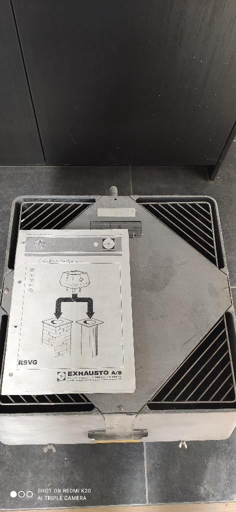 rookgasventilator, Ophalen of Verzenden, Gebruikt, Afzuiger