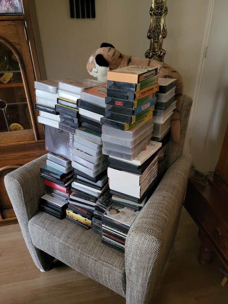 Videobanden en cassettes bieden, Alle leeftijden, Ophalen, Zo goed als nieuw