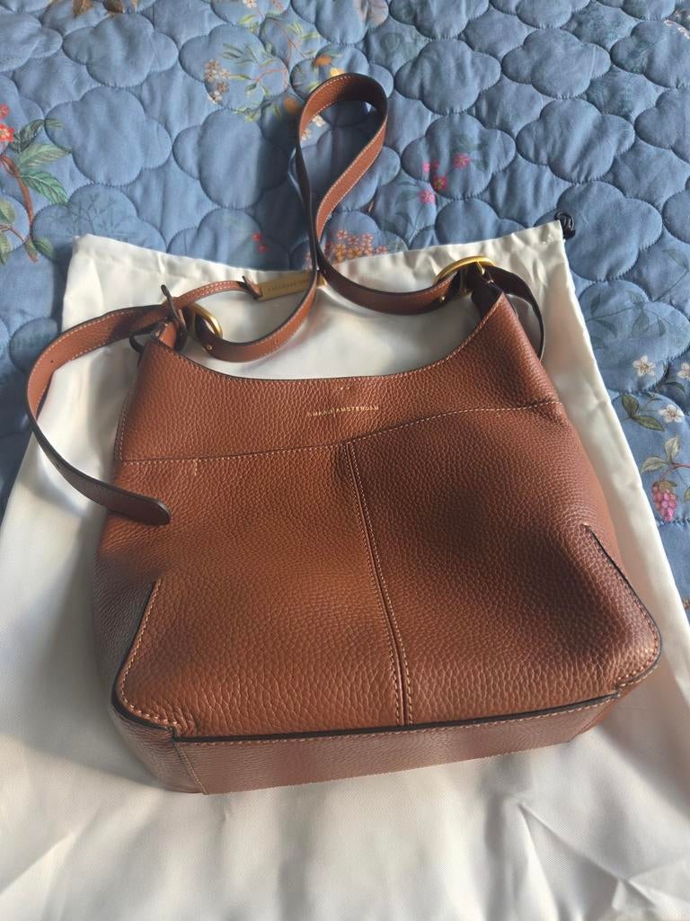 Smaak Amsterdam tas camel zgan, Ophalen of Verzenden, Zo goed als nieuw, Bruin, Handtas