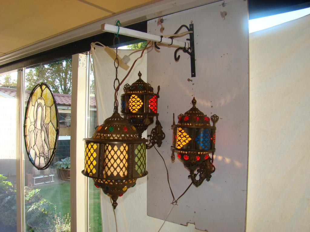 Wand en hanglamp  ( oosters, Ophalen of Verzenden, Minder dan 50 cm