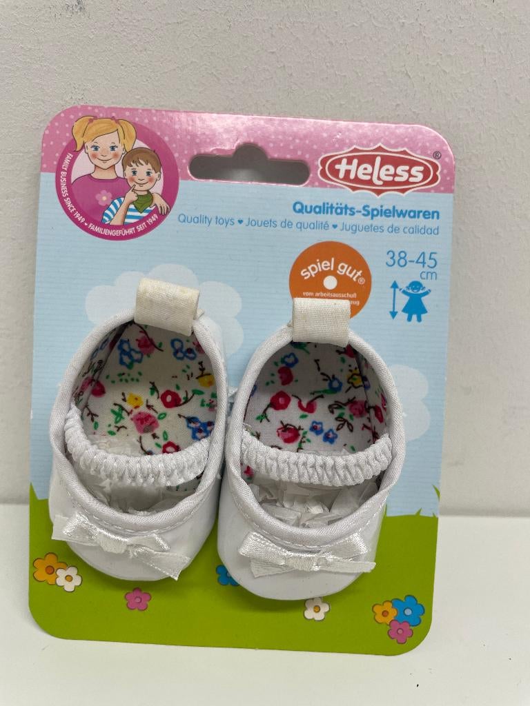 Heless Poppenschoenen Ballerina Meisjes 38-45 cm, Ophalen of Verzenden, Nieuw, Overige typen