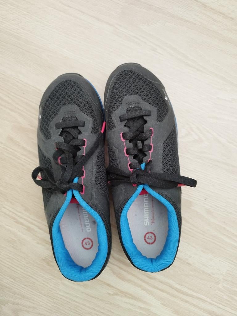 Shimano fiets schoenen voor toeclips maat 43 (vallen klein), Ophalen of Verzenden, Zo goed als nieuw, Overige maten, Schoenen