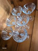 Set van 6 vintage kristallen coupes, Antiek en Kunst, Ophalen of Verzenden
