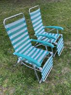 Twee Lallemand Campingstoelen - Lichtgewicht, Inklapbaar, Ophalen, Gebruikt, Campingstoel
