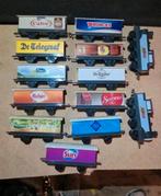 Verzameling Attent treinwagons met reclame opdruk, Ophalen of Verzenden