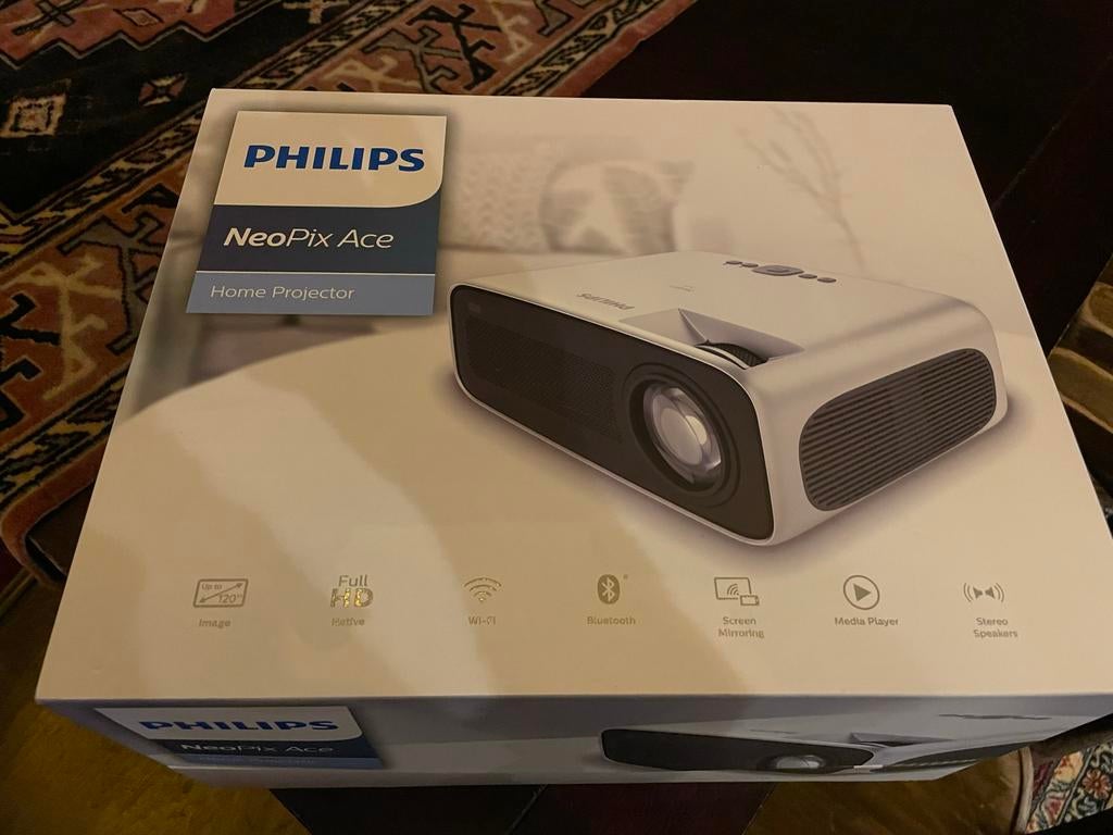 Philips NeoPix Full HD Beamer, Ophalen of Verzenden, Zo goed als nieuw, LED, Full HD (1080)