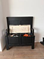 Frans Klep Bankje - Zeer Goede Staat, Huis en Inrichting, Ophalen, Zwart, Eén, Hout
