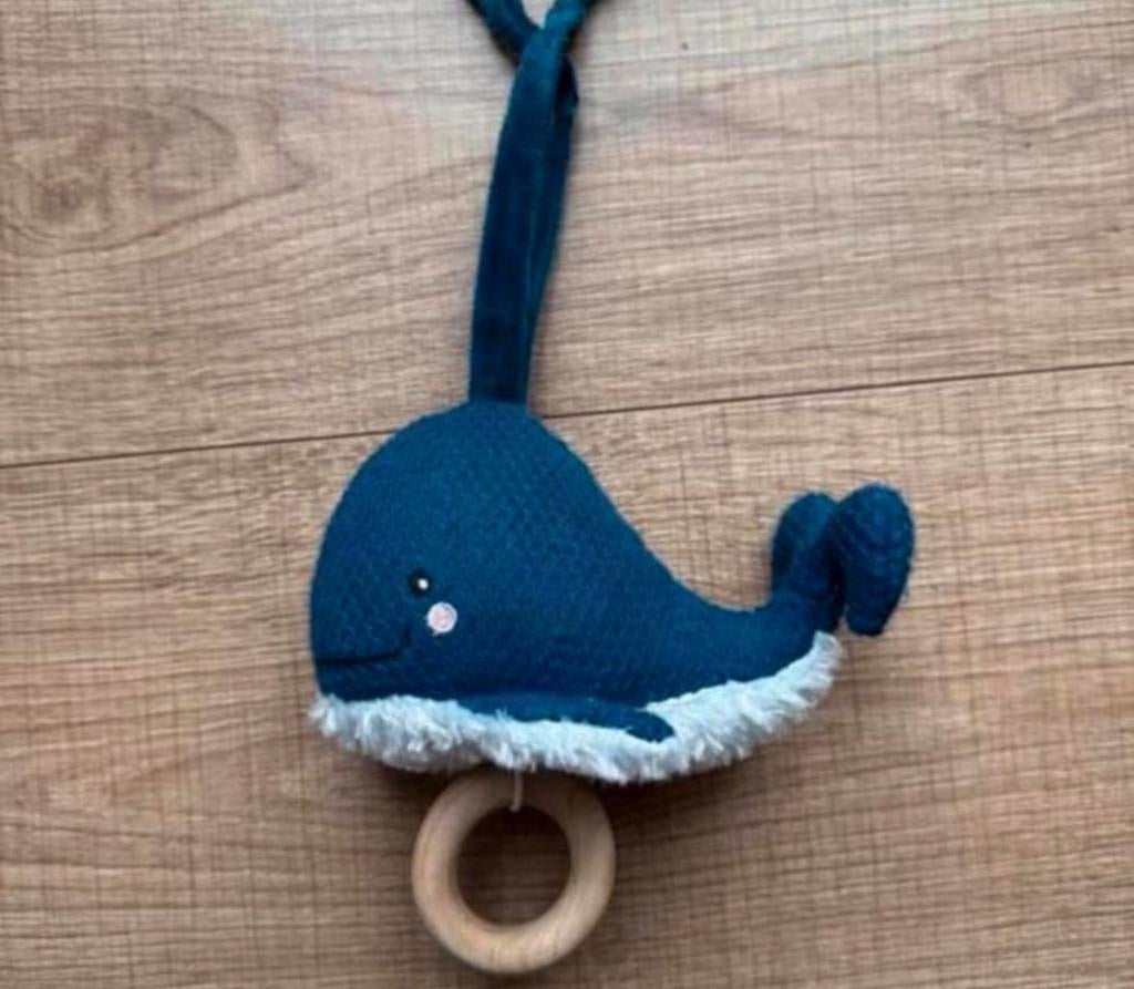 HEMA Walvis muziekdoos- Zo goed als nieuw, Ophalen of Verzenden, Zo goed als nieuw, Rammelaar