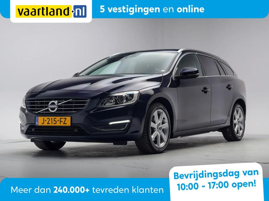 Volvo V60 2.0 T3 Summum [ Xenon Leder Navi Stoelverwarming ], Auto's, 1479 kg, Gebruikt, 4 cilinders, 1969 cc
