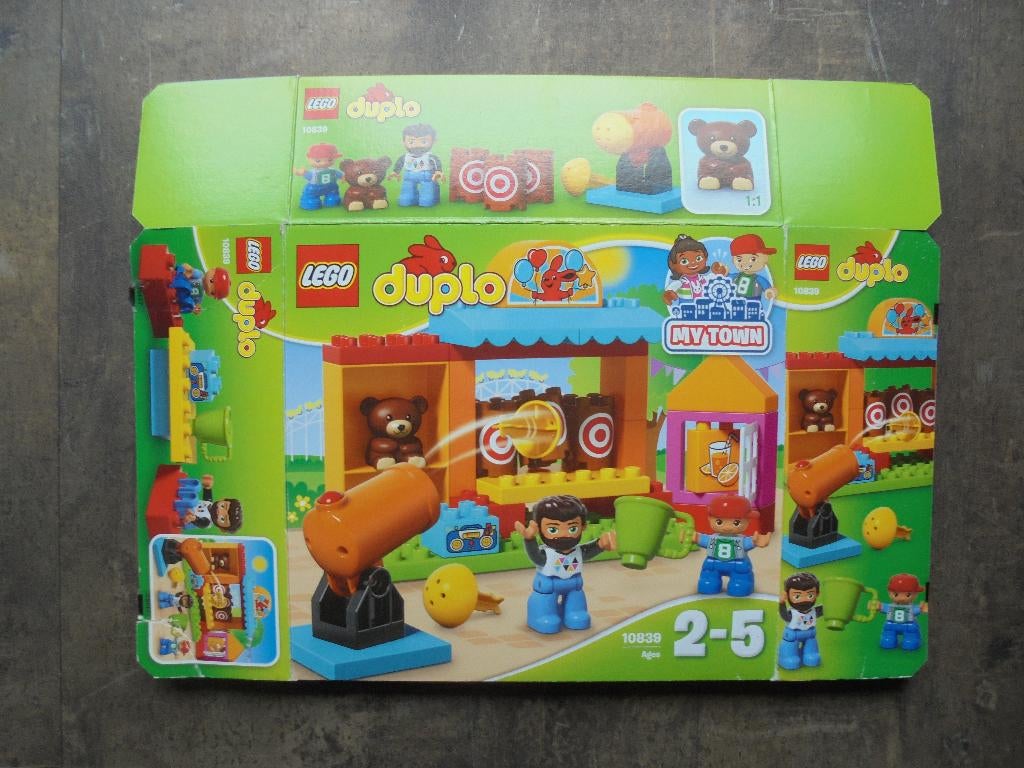Lego Duplo Box 10839 (zie foto's), Ophalen of Verzenden, Gebruikt, Duplo