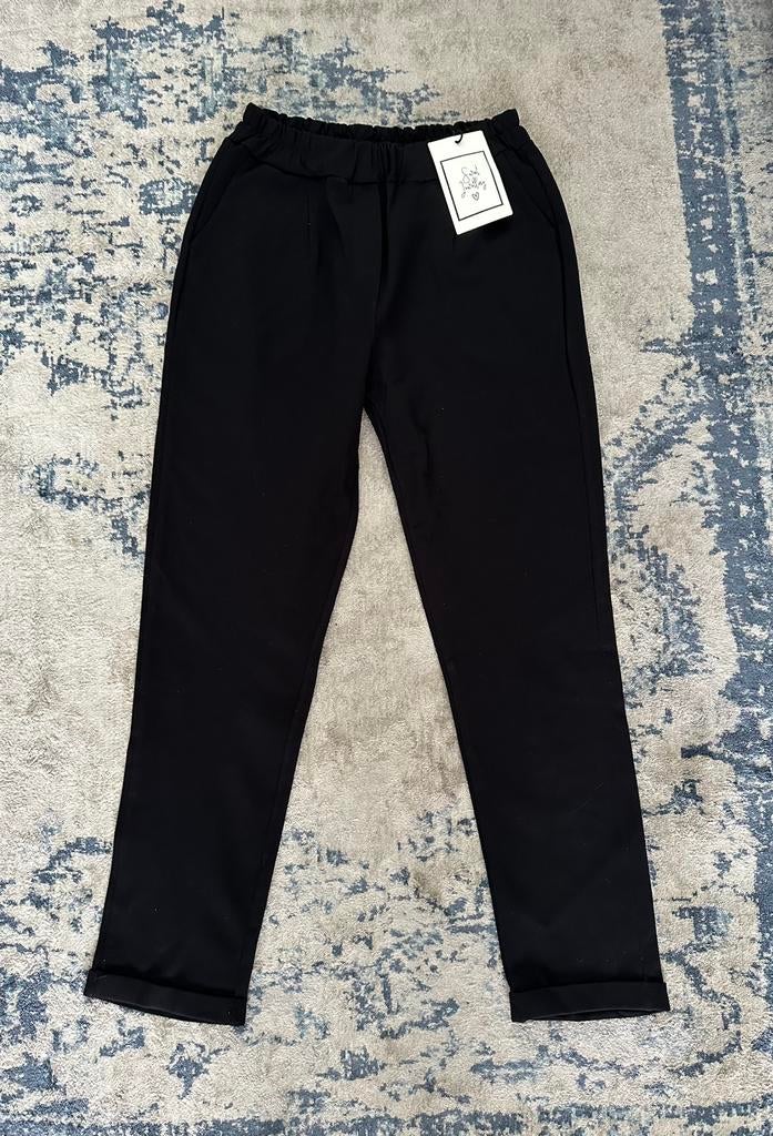 Nieuwe zwarte chino broek Sweet Jewellery maat S, Kleding | Dames, Zwart, Nieuw, Ophalen of Verzenden, Maat 36 (S)